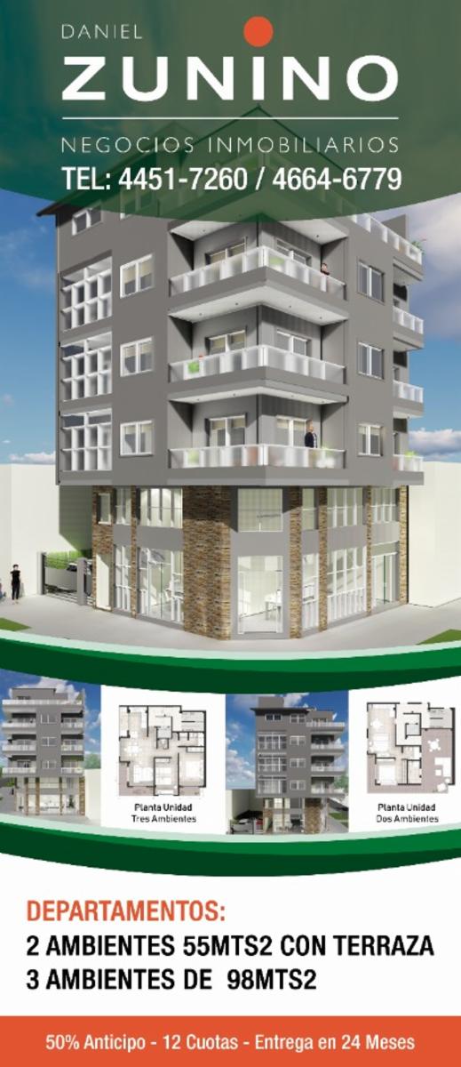 Excelente departamento dos ambientes en venta.