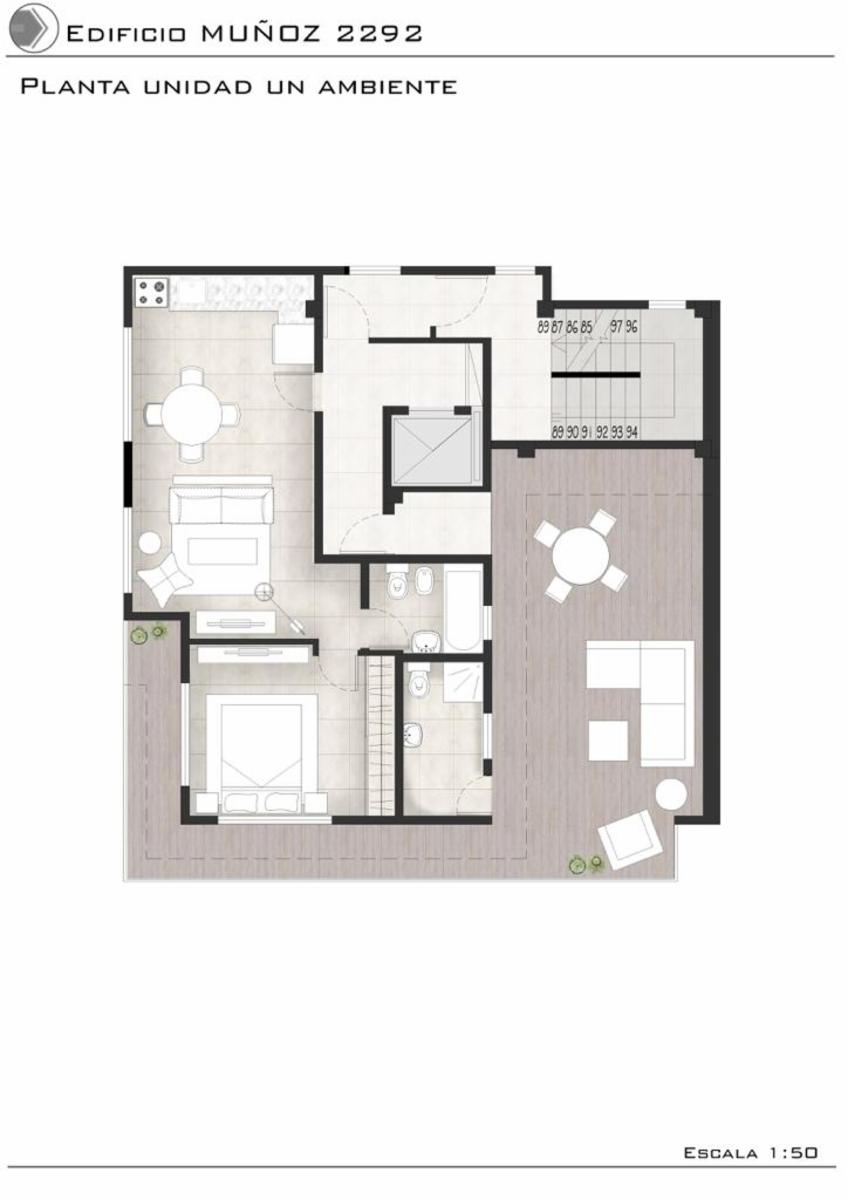 Excelente departamento dos ambientes en venta. — foto 2