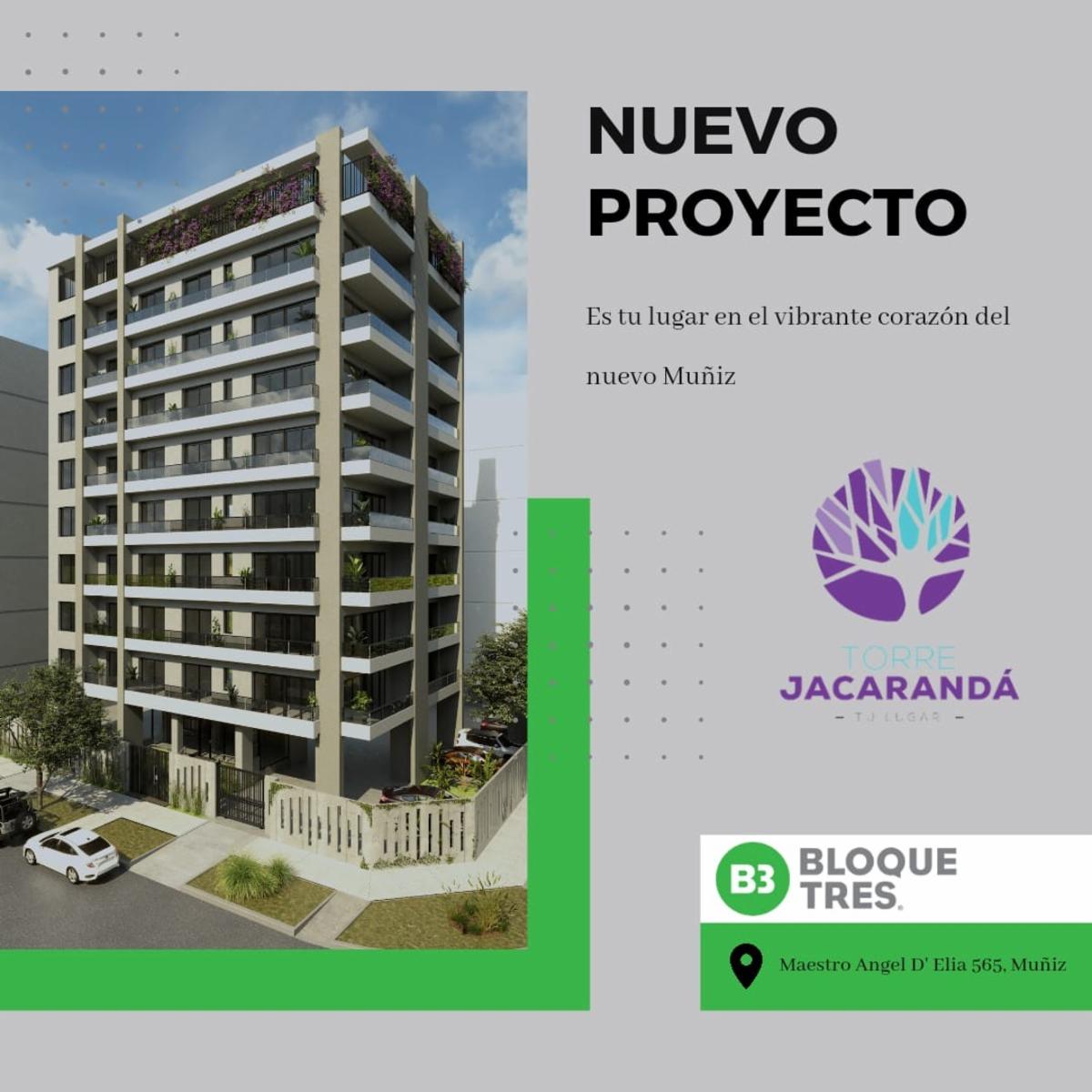 Departamento de dos ambientes a la venta en Muñiz