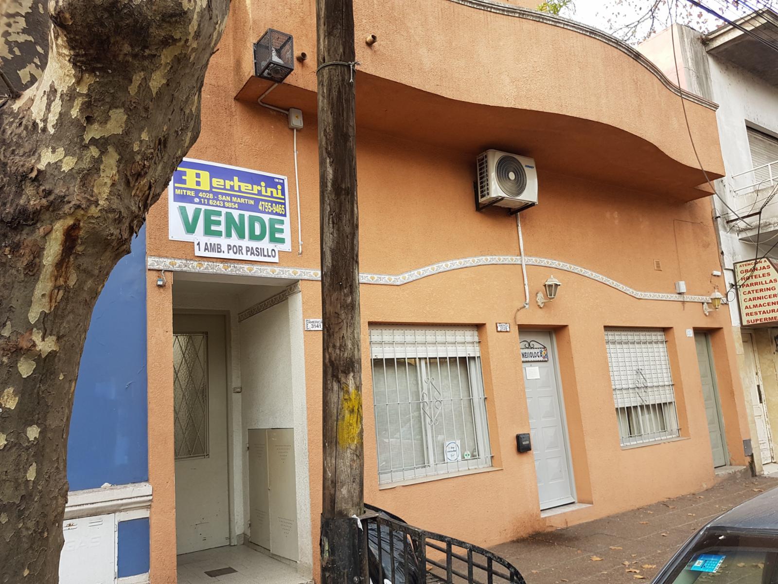 VENTA PH 1 AMBIENTE POR PASILLO - SAN ANDRES
