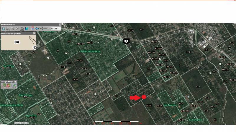 VENDO LOTE DE 600 M2 EN PILAR — foto 4