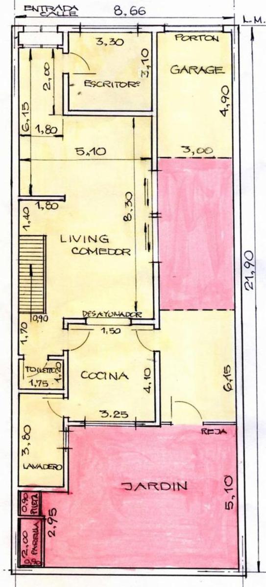 SE VENDE CASA DE 6 AMB. CON GARAGE, JARDIN Y TERRAZA — foto 3