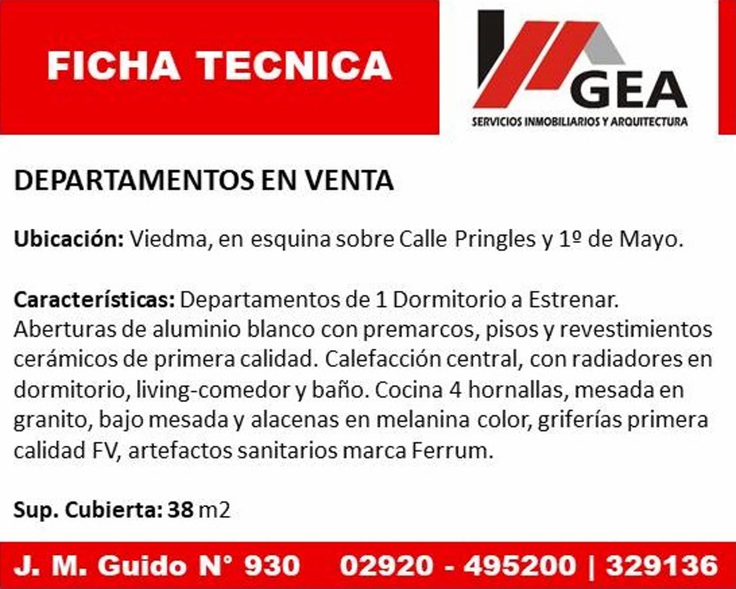 VENTA ÚLTIMOS 3 DPTOS A ESTRENAR BARRIO SAN MARTÍN (VIEDMA) - 2