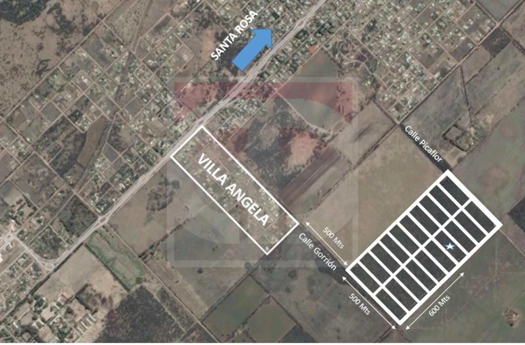 Venta lote de 2,5 hectáreas en Toay