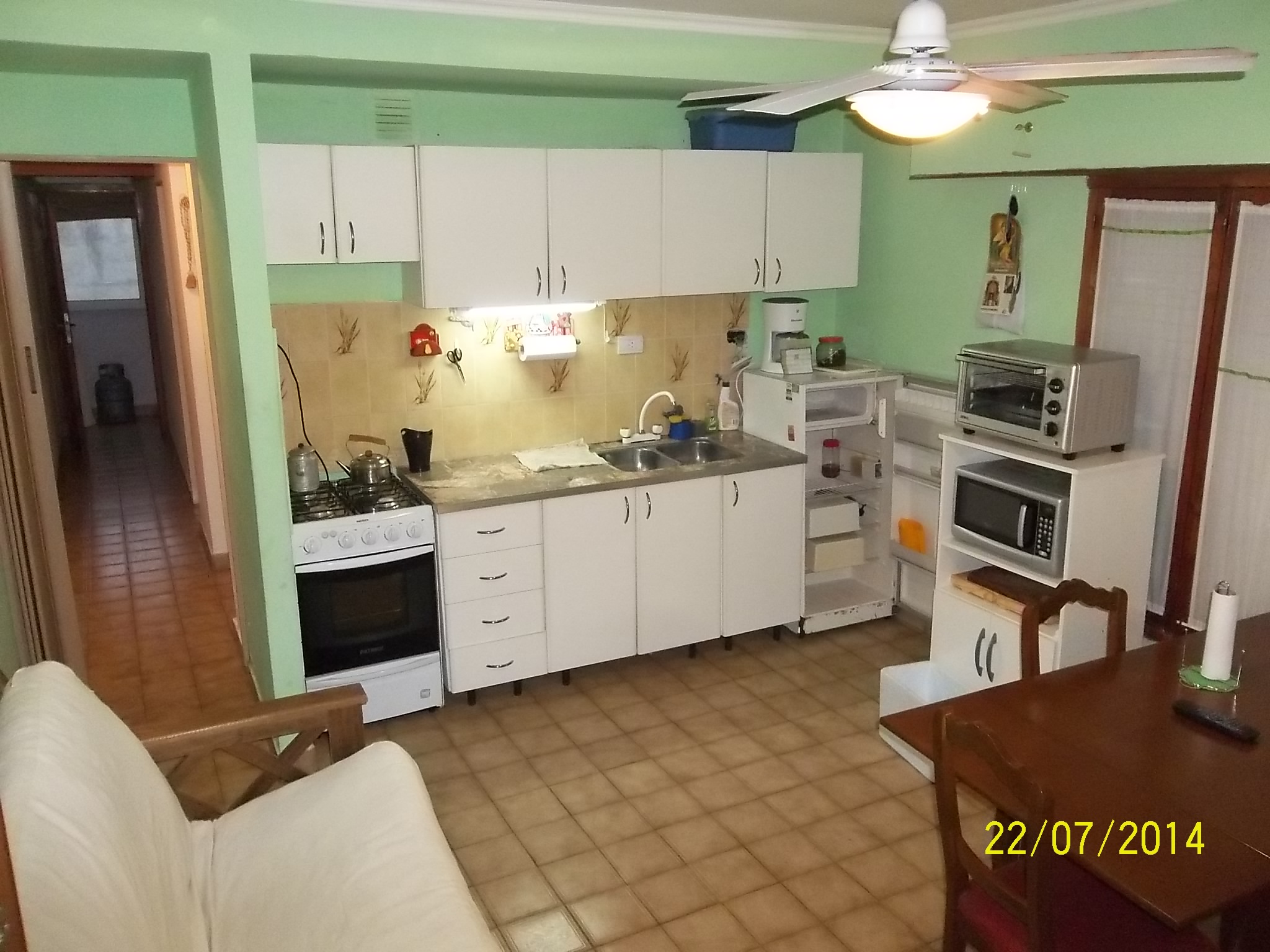 Excelente oportunidad gran depto 2 ambientes en 1º piso, edif chico, agua de red, gas reg echa, lavad cub, muebles CONSULTE! — foto 8