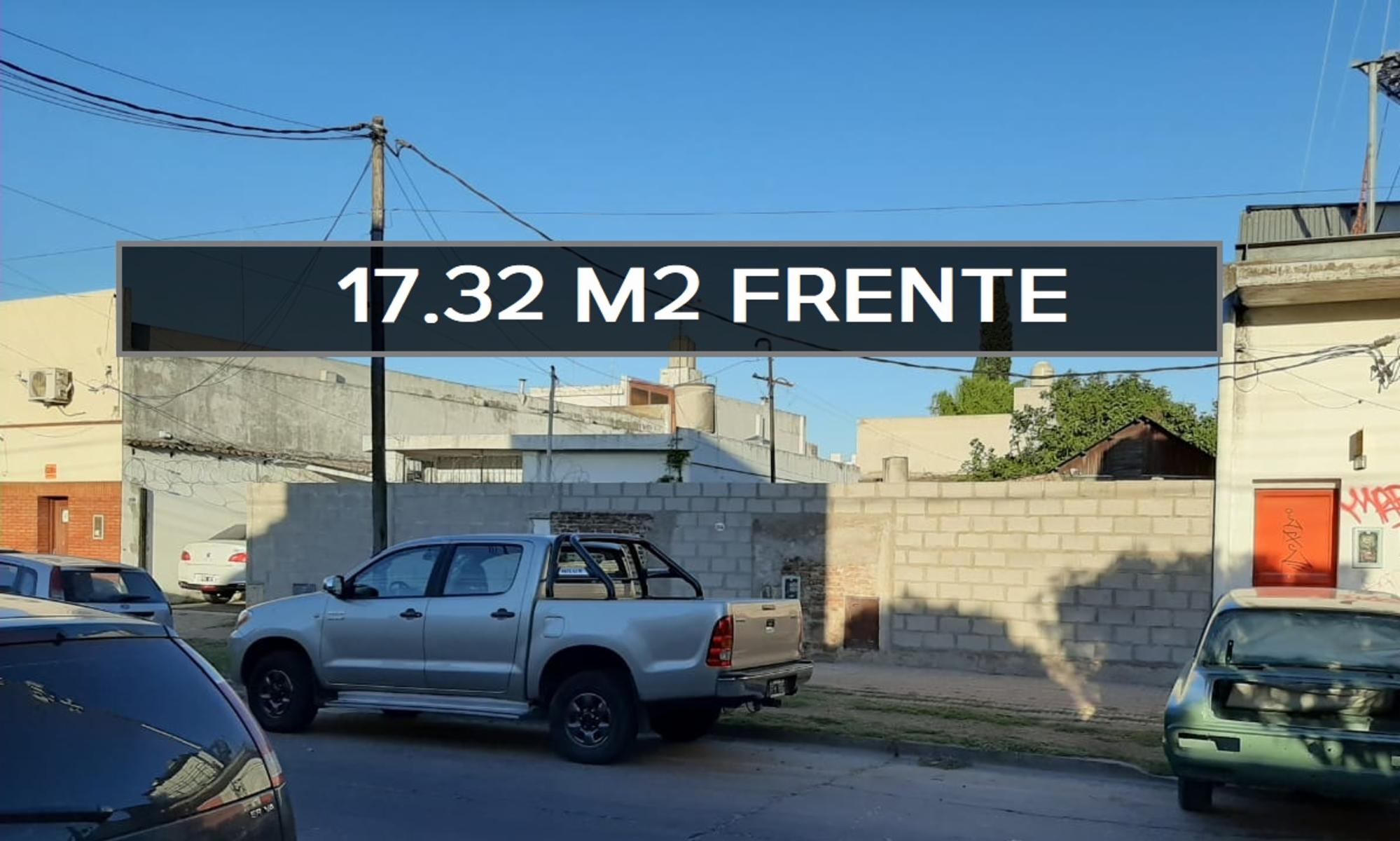 EXCELENTE LOTE DE 17.32 X 36 MTS. EN ZONA R.M.I.2, IDEAL GALPÓN