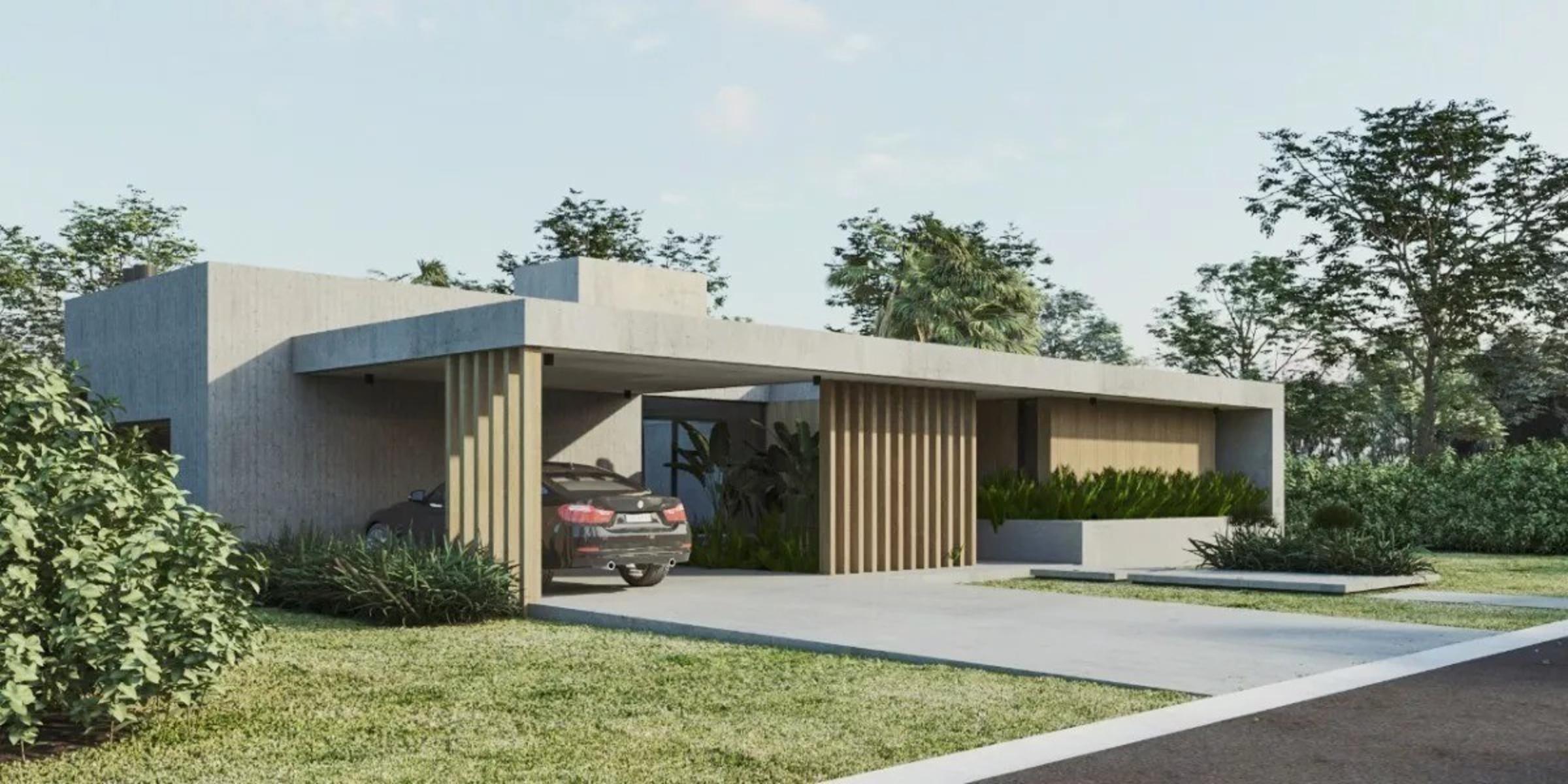 EXCELENTE CASA MINIMALISTA DE HORMIGON EN VENTA A ESTRENAR EN TERRAVISTA — foto 2