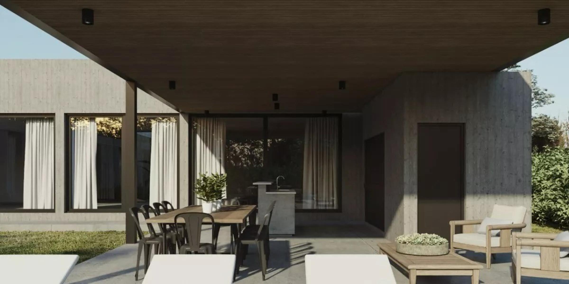 EXCELENTE CASA MINIMALISTA DE HORMIGON EN VENTA A ESTRENAR EN TERRAVISTA — foto 10