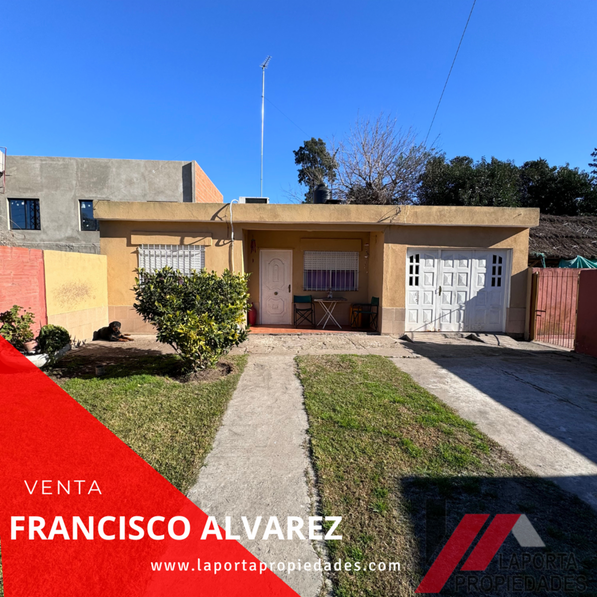 CASA A LA VENTE EN FRANCISCO ALVAREZ
