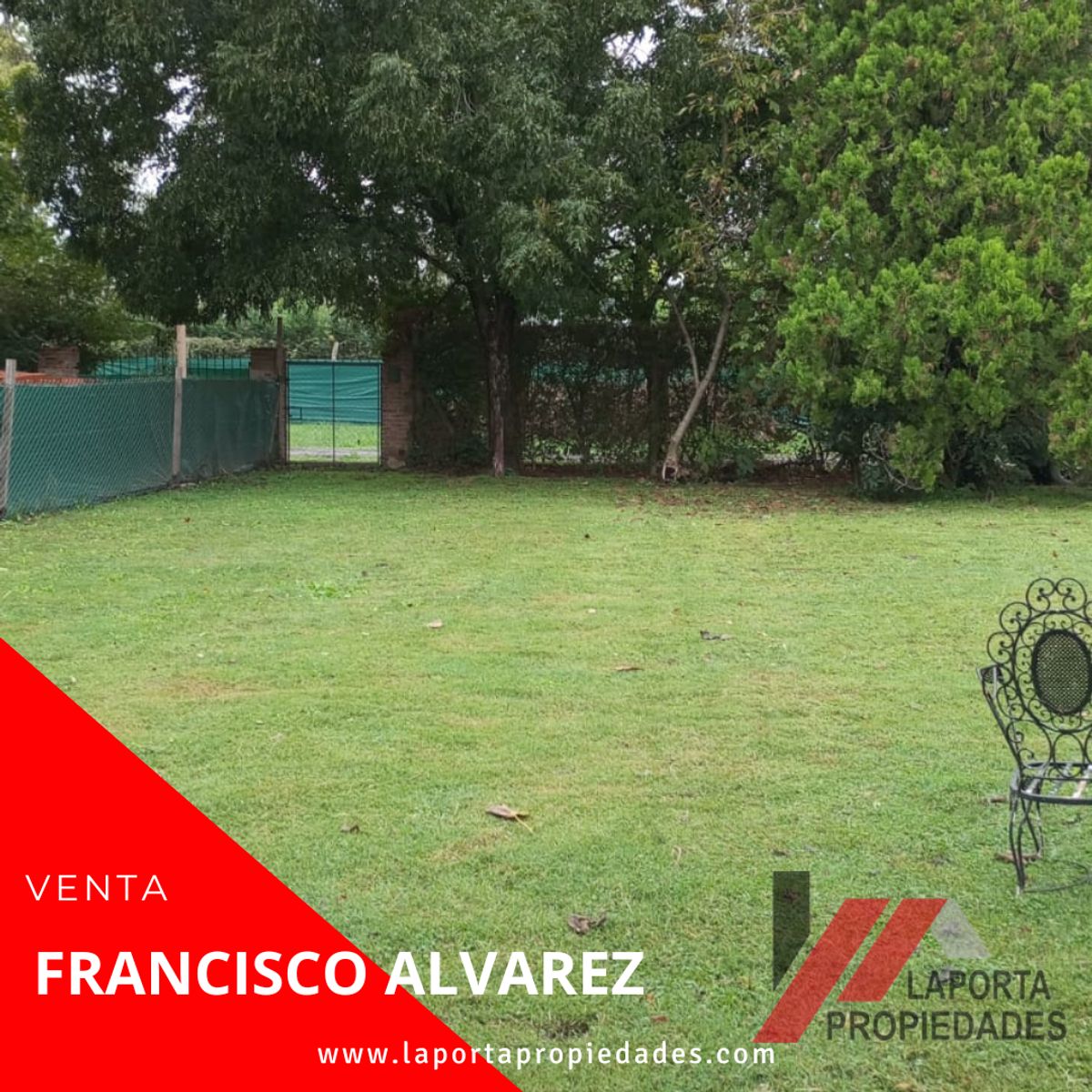 LOTE A LA VENTA EN FRANCISCO ALVAREZ - 2