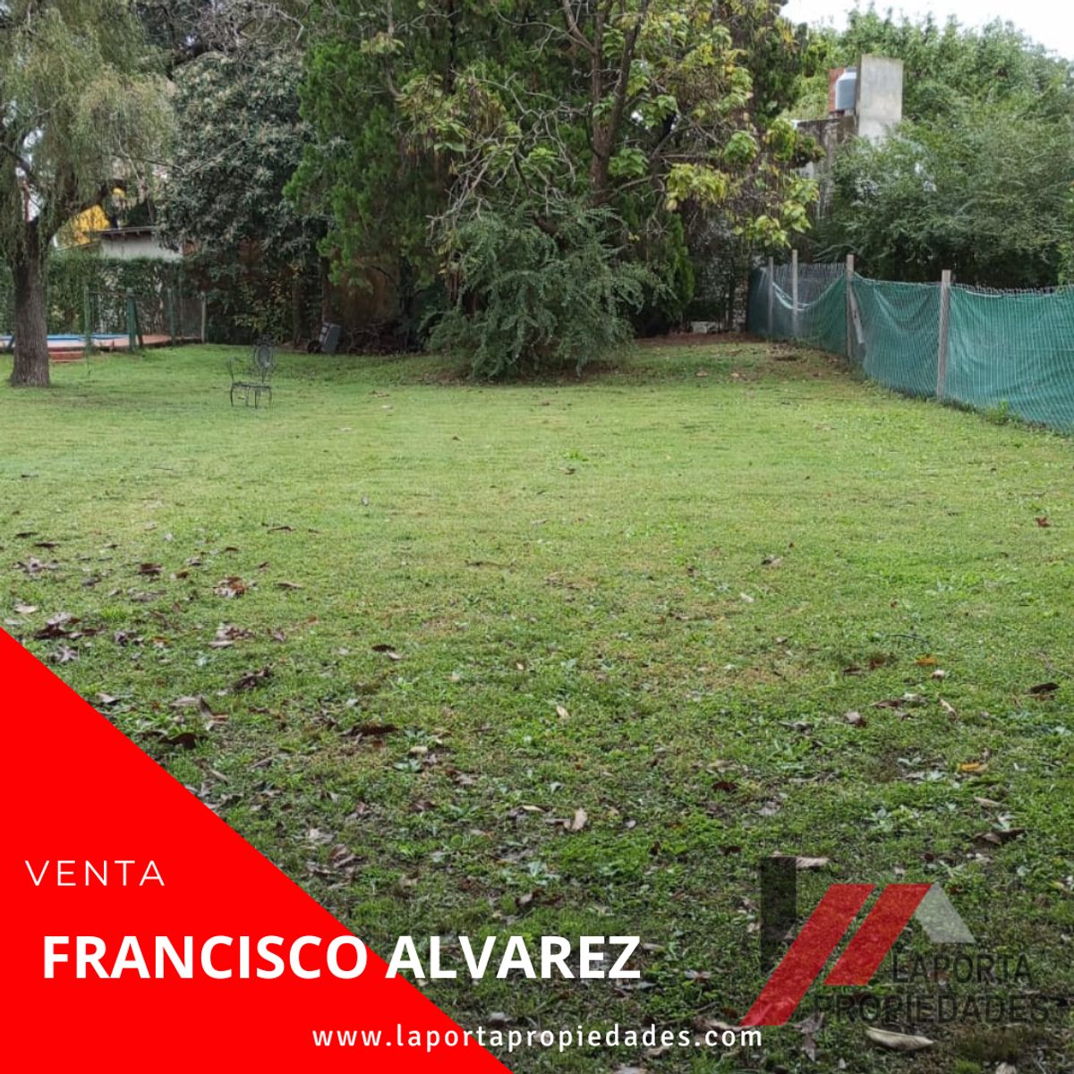 LOTE A LA VENTA EN FRANCISCO ALVAREZ - 3