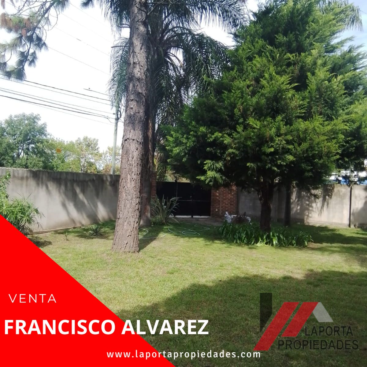 LOTE A LA VENTA EN FRANCISCO ALVAREZ - 1