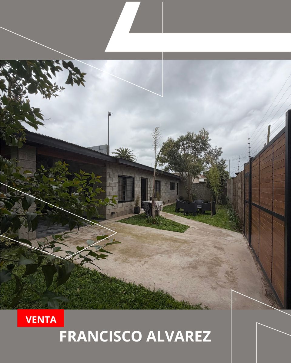 CASA A LA VENTA EN FRANCISCO ALVAREZ - 1