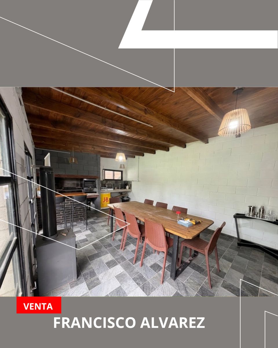 CASA A LA VENTA EN FRANCISCO ALVAREZ - 19