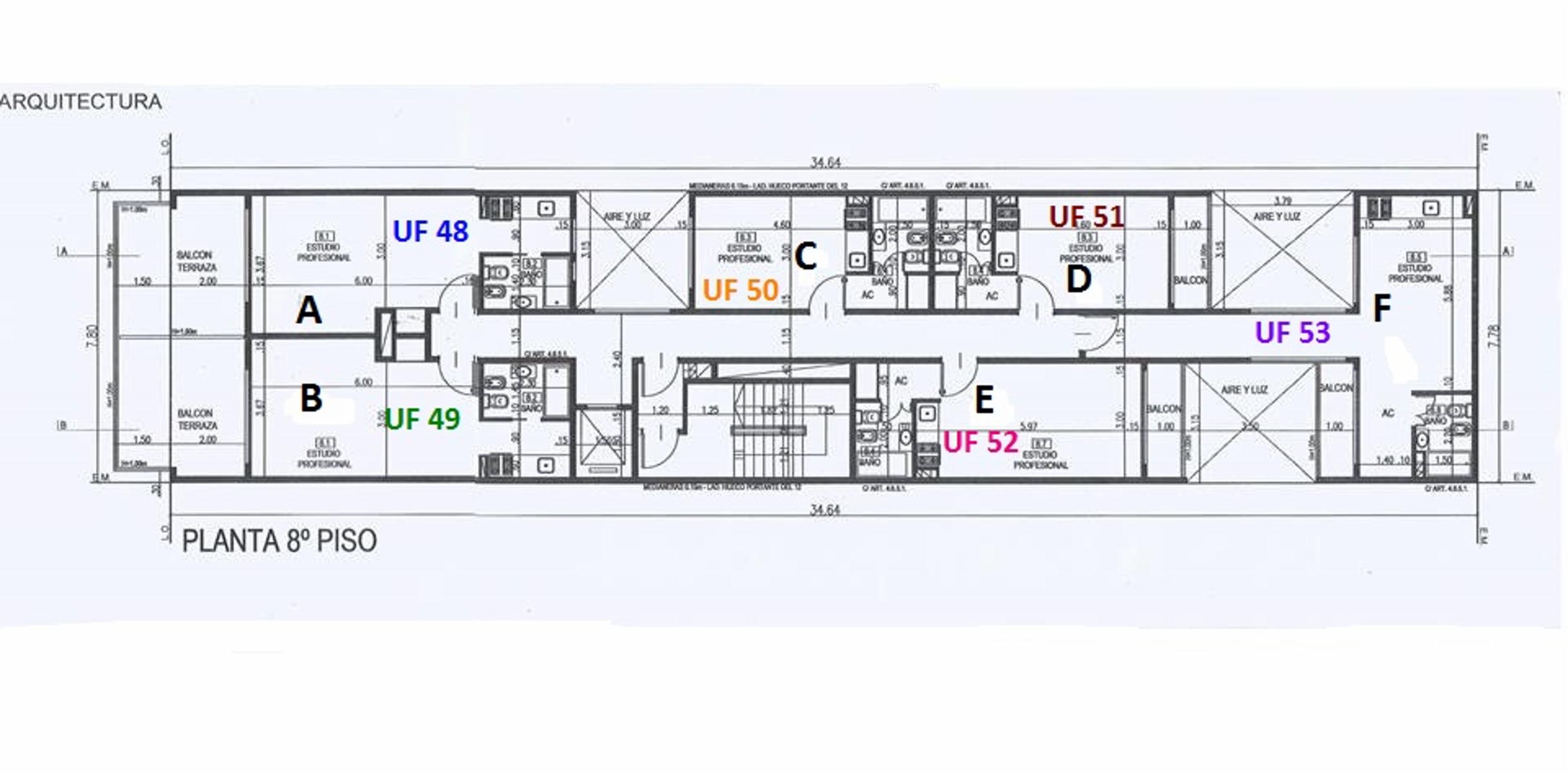 Departamentos de un ambiente en obra — foto 2