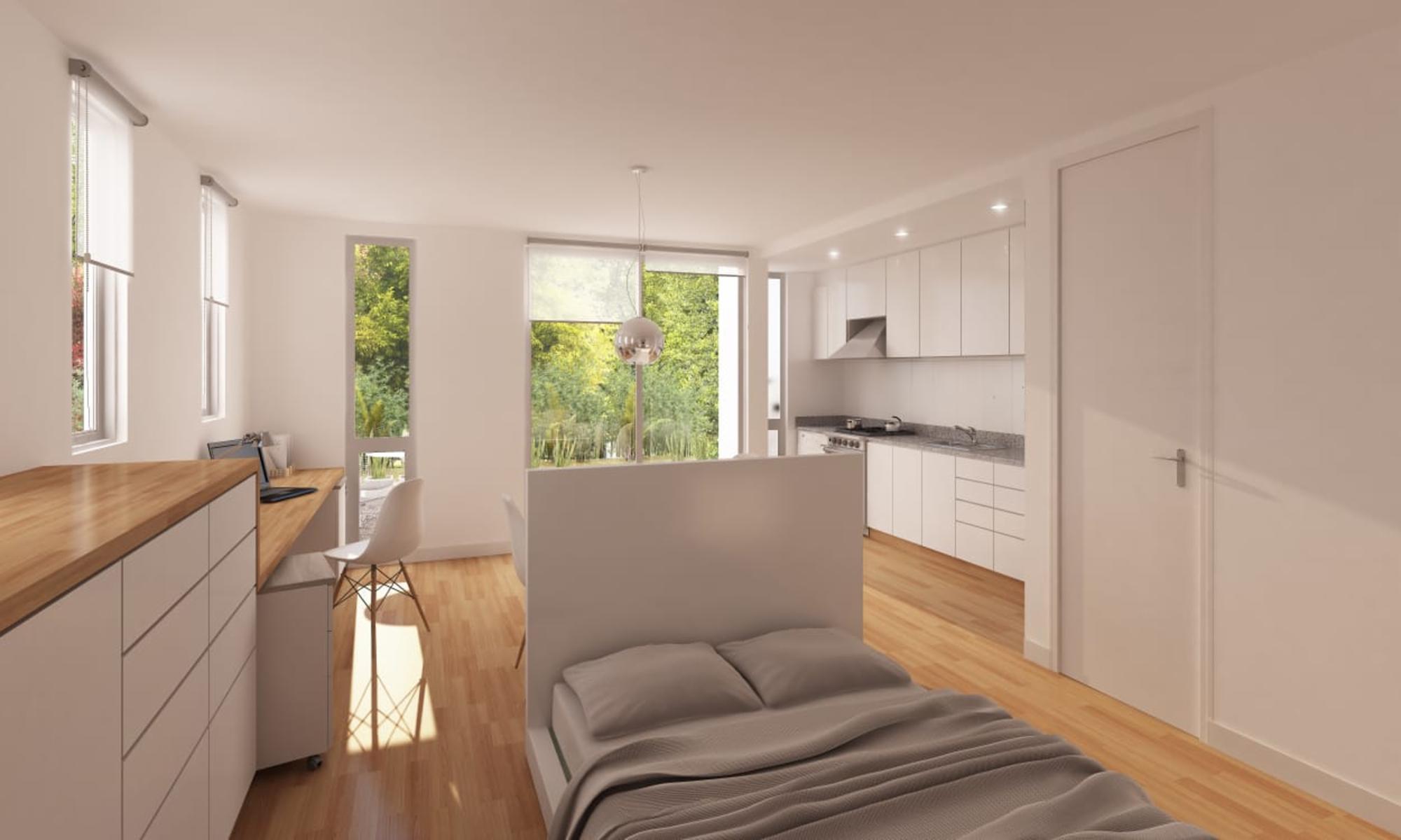 VENTA ECO-STUDIOS, ARQUITECTURA INNOVADORA. UNIDADES MONOAMBIENTES CON COCHERA EN LA MEJOR ZONA DE DERQUI, PILAR. ENTREGA JULIO 2020 — foto 11