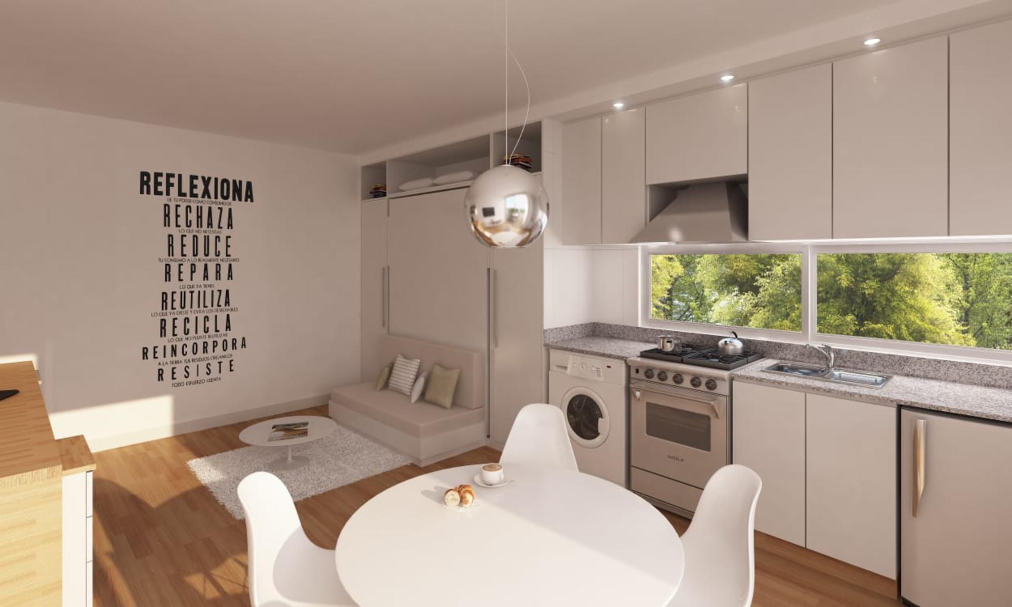 VENTA ECO-STUDIOS, ARQUITECTURA INNOVADORA. UNIDADES MONOAMBIENTES CON COCHERA EN LA MEJOR ZONA DE DERQUI, PILAR. ENTREGA JULIO 2020 — foto 9