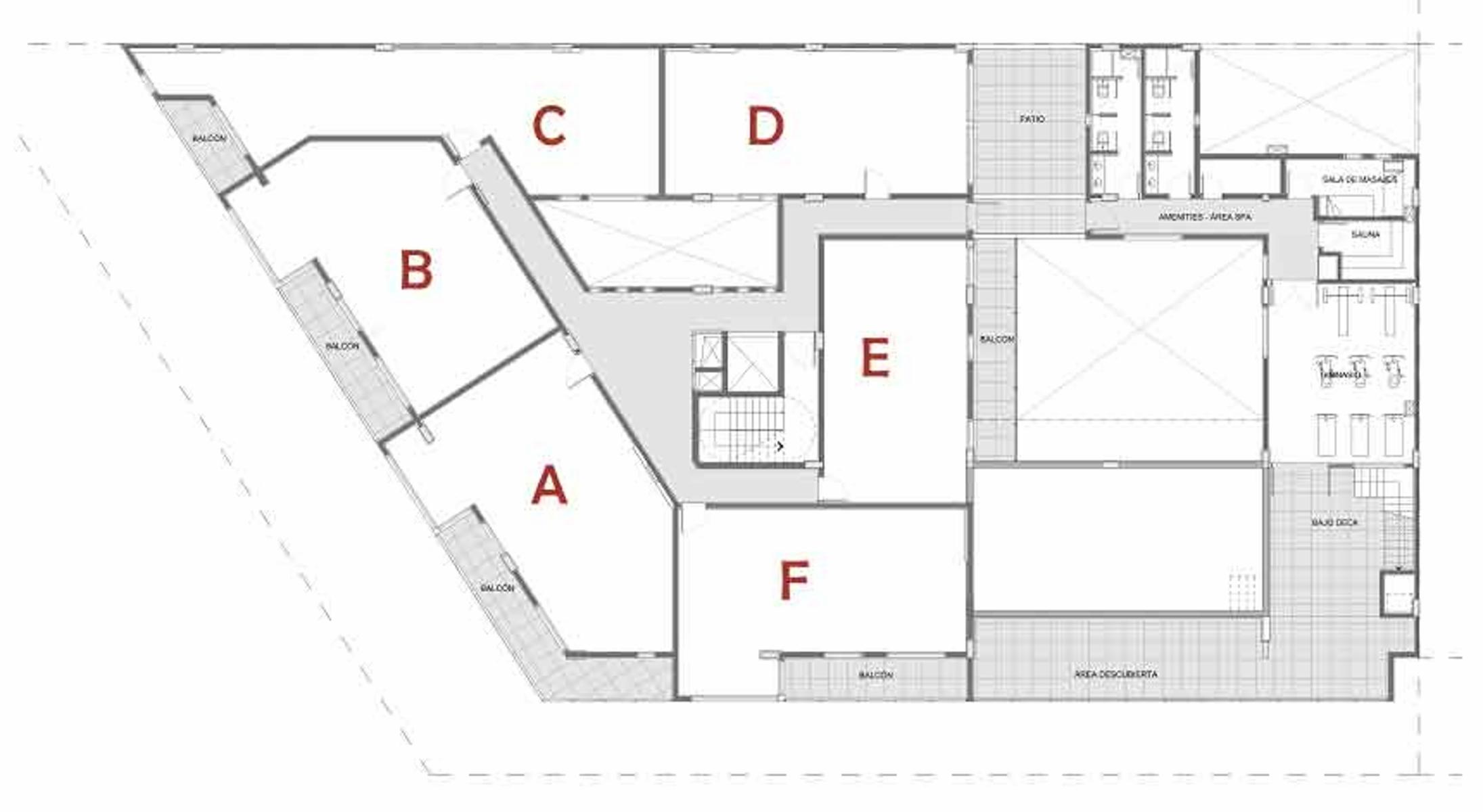 EDIFICIO MIRALEJOS 12. SOBRE AV. LIBERTAD. AMPLIOS. 2 DORM. AMENITIES — foto 14
