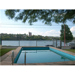 CHALET FRENTE AL LAGO CON PILETA Y PARQUE – HERMOSA VISTA PARA 6/7 PERSONAS