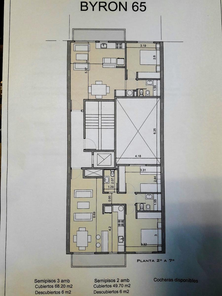 Departamento en Pozo - villaluro A Estrenar 3 Amb Byron — foto 5
