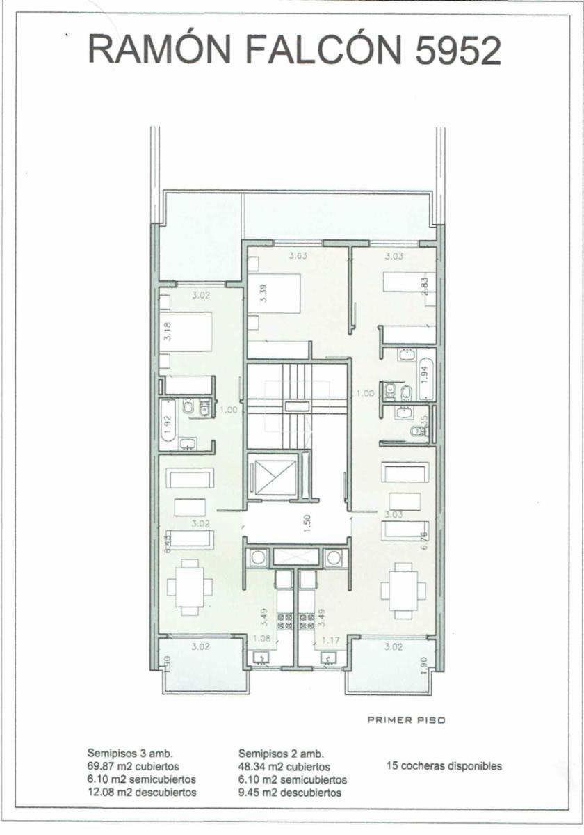 Departamentos a estrenar - Villa Luro Ramon falcón 3 Ambientes — foto 3