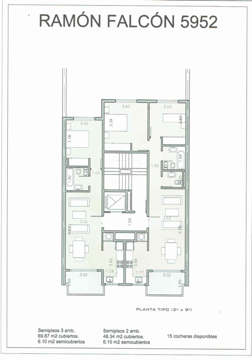 Departamentos a estrenar - Villa Luro Ramon falcón 3 Ambientes — foto 4