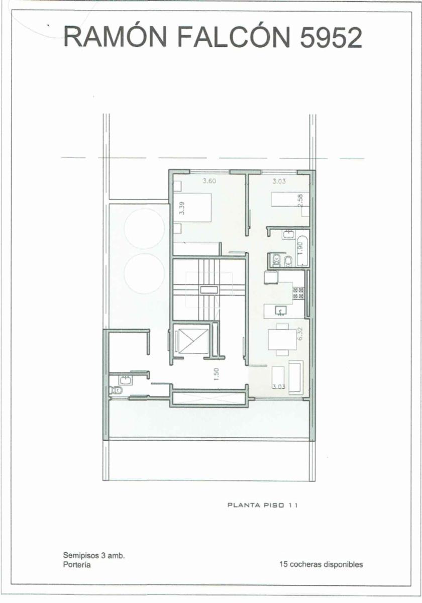 Departamentos a estrenar - Villa Luro Ramon falcón 3 Ambientes — foto 5