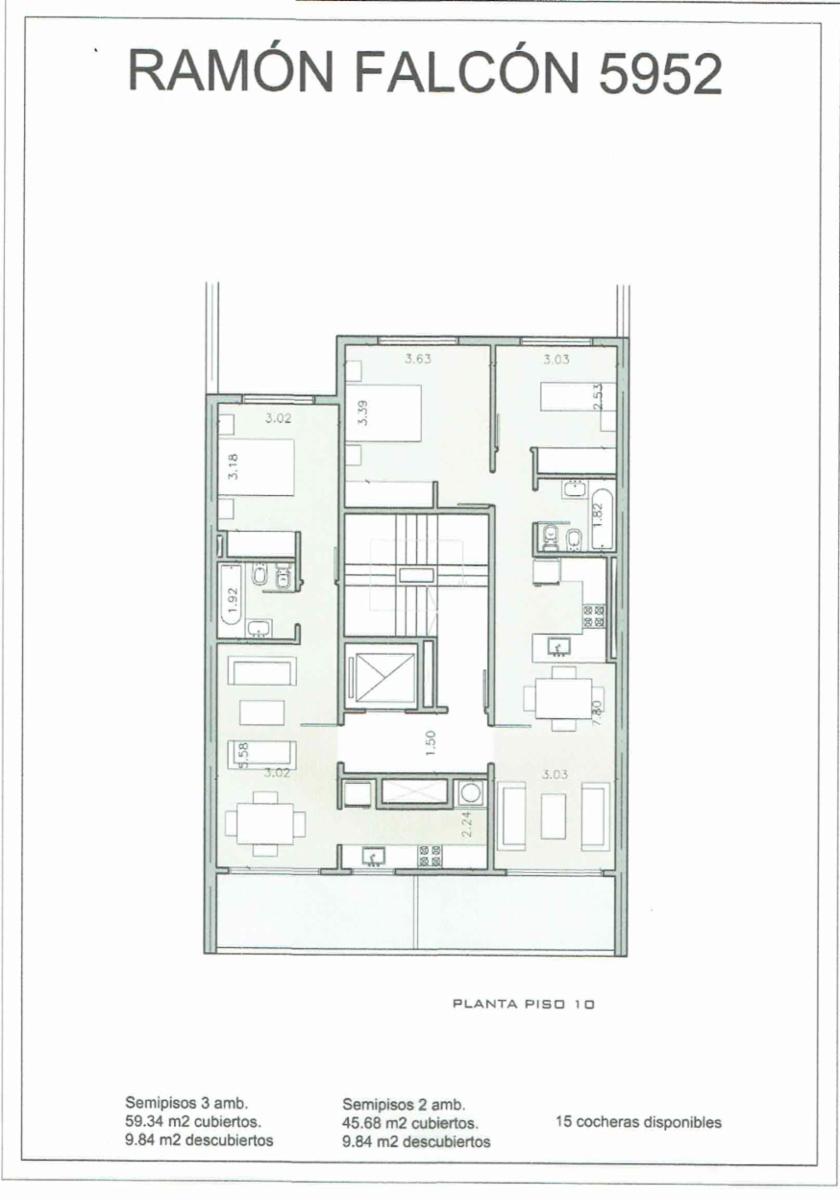 Departamentos a estrenar - Villa Luro Ramon falcón 3 Ambientes — foto 6