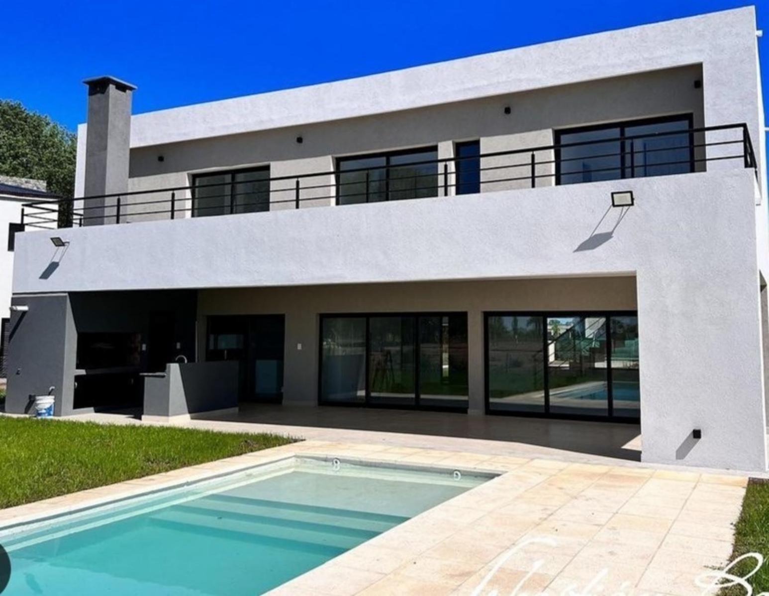 CASA A ESTRENAR DE 5 AMB. CON PISCINA EN BARRIO PRIVADO LA ALAMEDA. CANNING. — foto 7