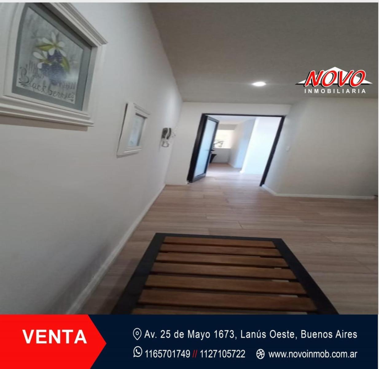 Lanusita en venta. 1 AMB. (amplio amb. dividido) en edificio con amenities. A ESTRENAR.