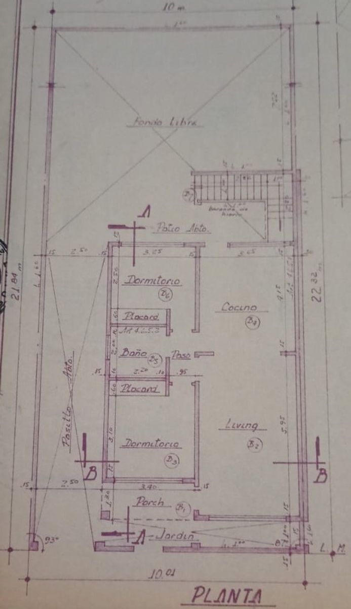CASA 3 AMBIENTES COCHERA LOTE 10 X 28 - 15