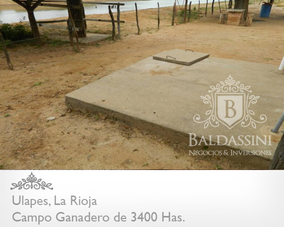 CAMPO GANADERO DE 3400 HECTÁREAS EN ULAPES - LA RIOJA A 7 KM DE LA RUTA 79 / BUENOS ACCESOS / CASA PRINCIPAL / AGUA EN REPRESA / ALAMBRADO - 6