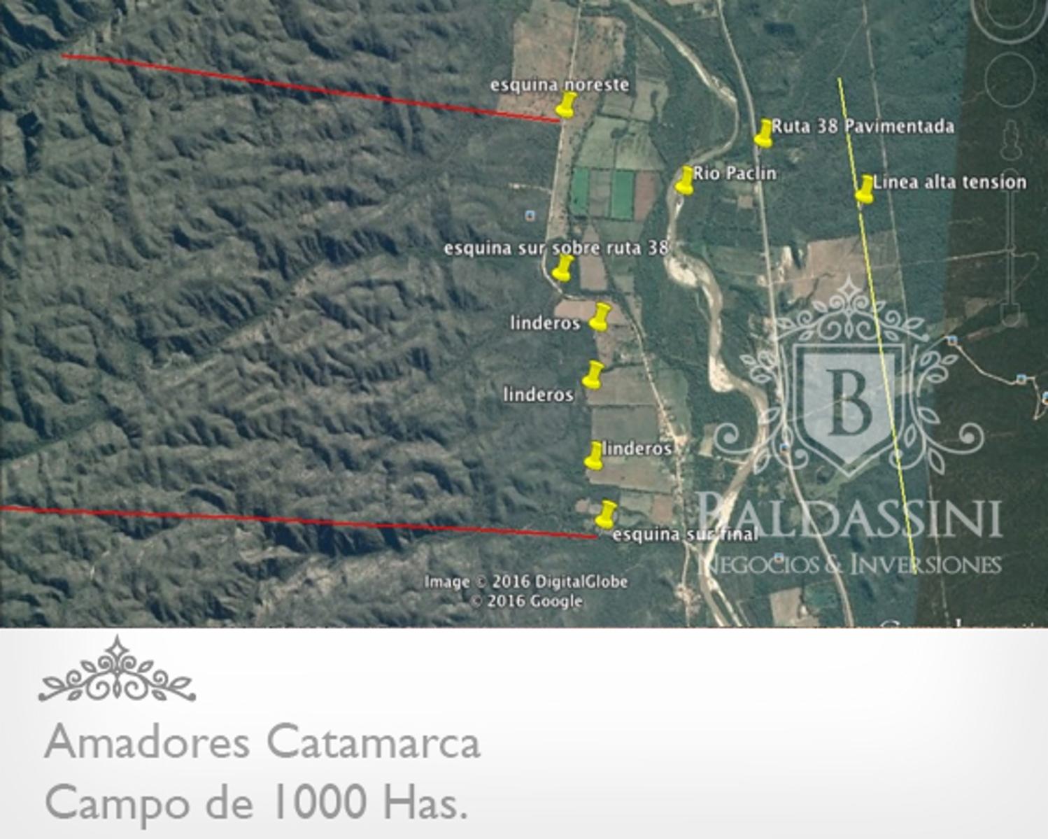 CAMPO DE 1000 HAS. EN AMADORES, CATAMARCA - IDEAL PARA EMPRESA DE ENERGÍA ELÉCTRICA. - 3