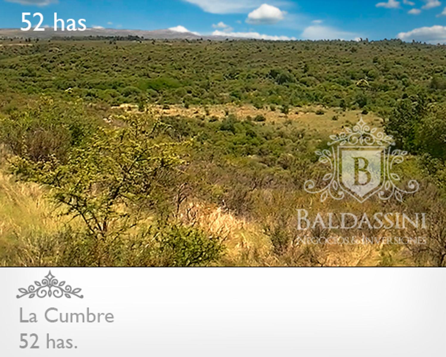 52 HAS EN LA CUMBRE - ACCESO SOBRE CAMINO DE LOS ARTESANOS. LUZ EN CAMPO - GRAN VISTA. IDEAL PROYECTO TURÍSTICO - UN ARROYO LO ATRAVIESA - CERCA DEL VILLA NATURALEZA GOLF - 2