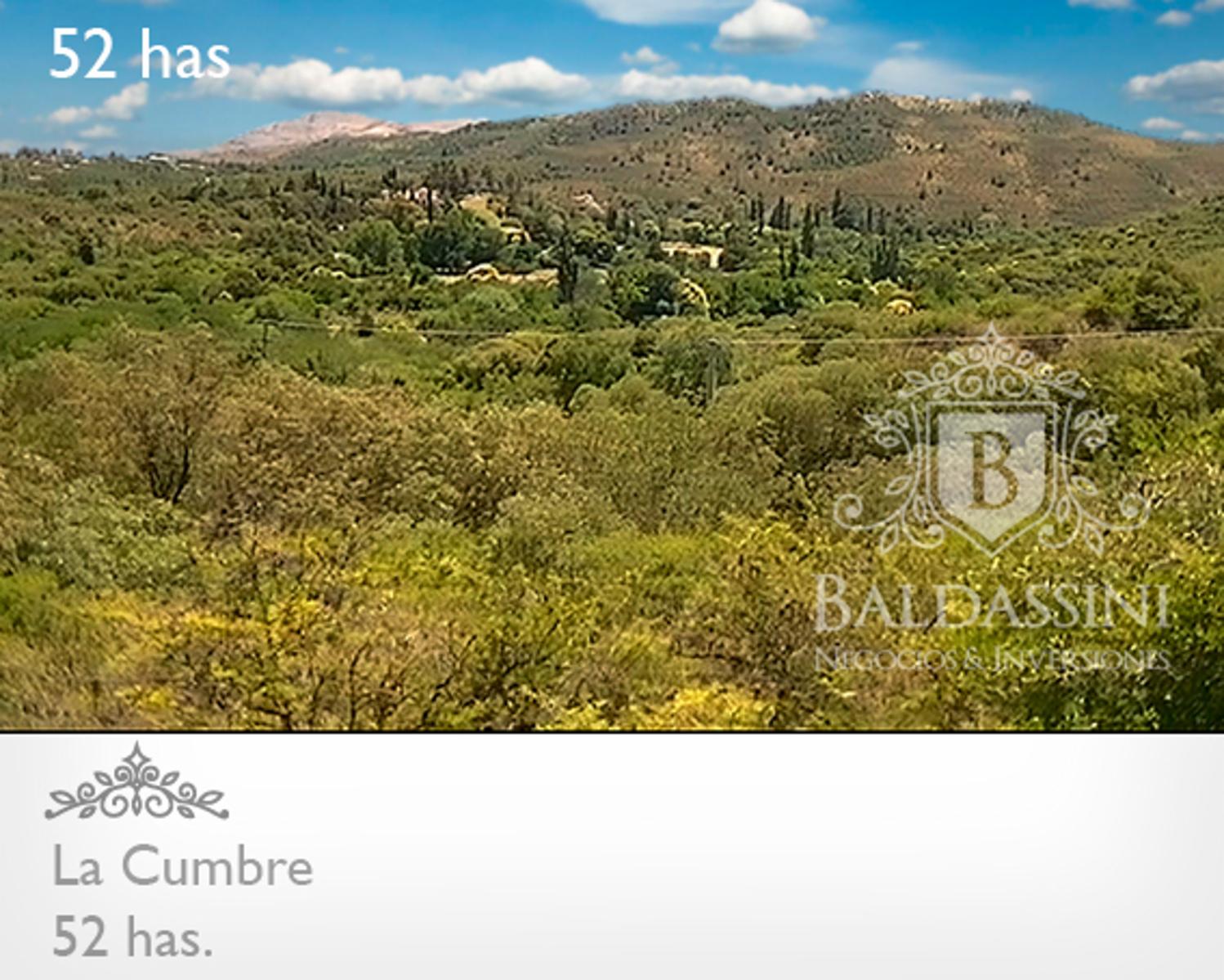 52 HAS EN LA CUMBRE - ACCESO SOBRE CAMINO DE LOS ARTESANOS. LUZ EN CAMPO - GRAN VISTA. IDEAL PROYECTO TURÍSTICO - UN ARROYO LO ATRAVIESA - CERCA DEL VILLA NATURALEZA GOLF - 4
