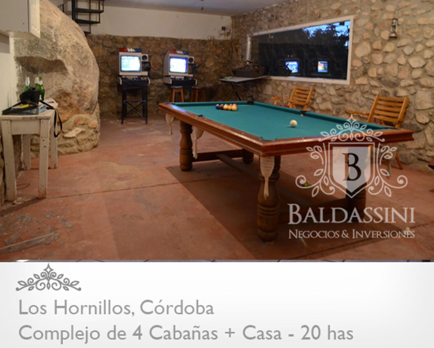 VENTA de campo de 20 has con casa principal y cuatro cabañas. ubicado en Los Hornillos, Translasierra, Córdoba, a 170 km de la capital cordobesa. - 4