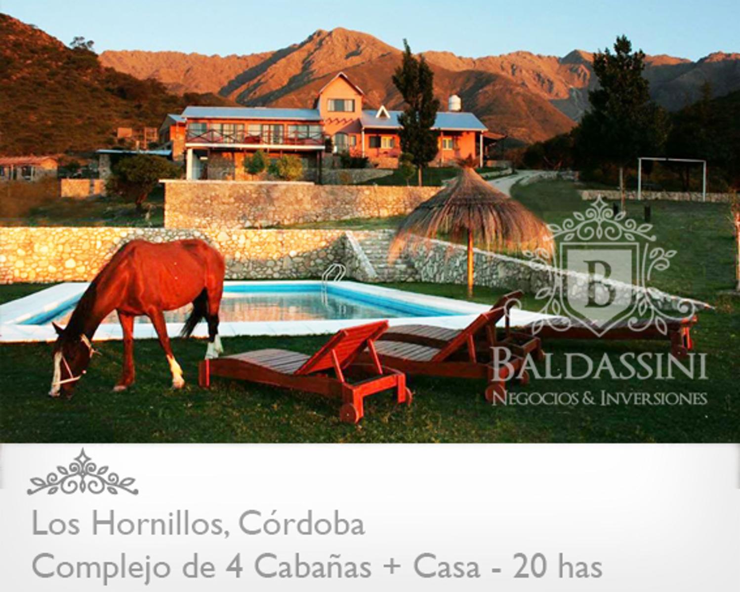 VENTA de campo de 20 has con casa principal y cuatro cabañas. ubicado en Los Hornillos, Translasierra, Córdoba, a 170 km de la capital cordobesa. - 6