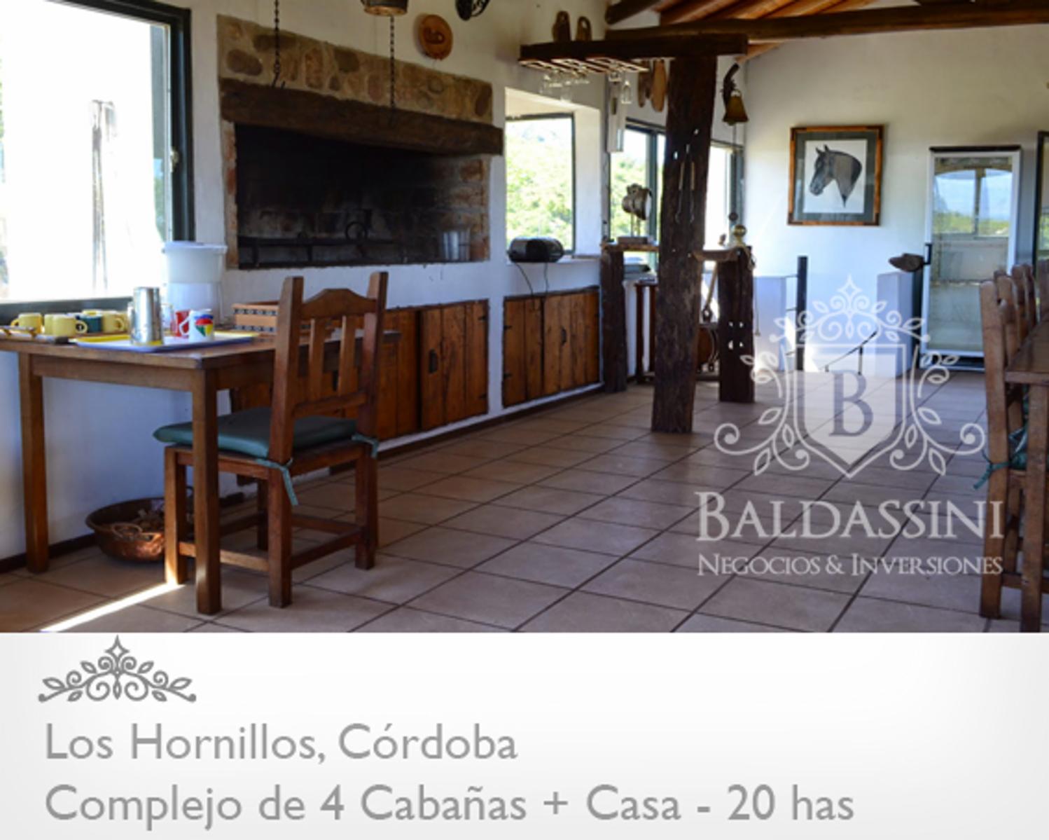 VENTA de campo de 20 has con casa principal y cuatro cabañas. ubicado en Los Hornillos, Translasierra, Córdoba, a 170 km de la capital cordobesa. - 7