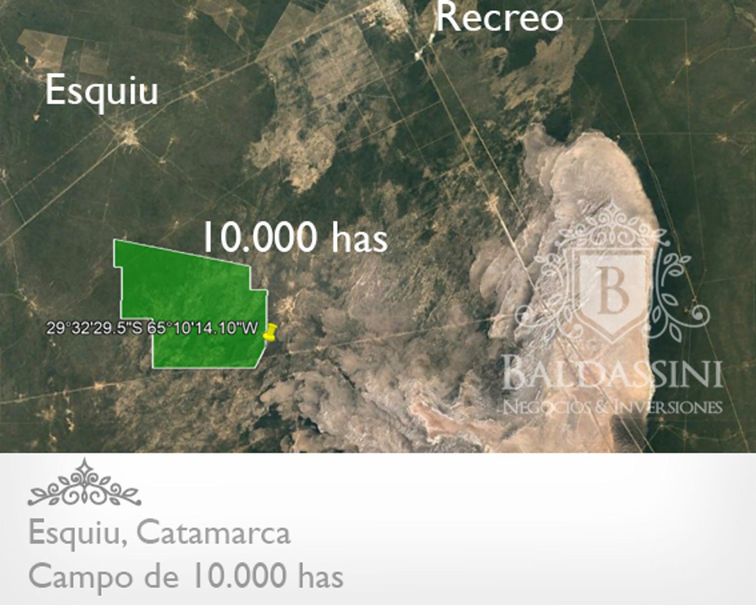 CAMPO DE 10.000 HAS EN ESQUIU - CATAMARCA - MUY BUEN PRECIO - 1