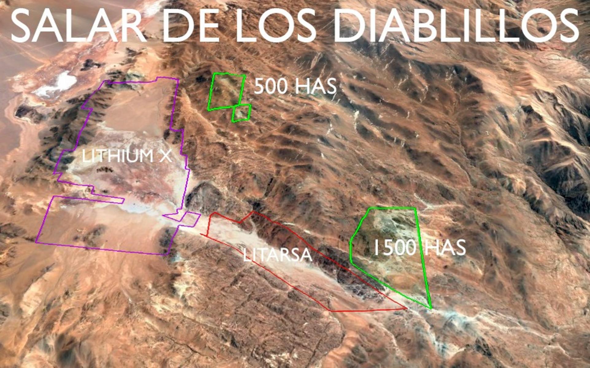 MINA DE LITIO EN EL SALAR DE LOS DIABLILLOS - SALTA - LINDERA A EMPRESA EN ETAPA AVANZADA DE EXPLORACIÓN/EXPLOTACIÓN