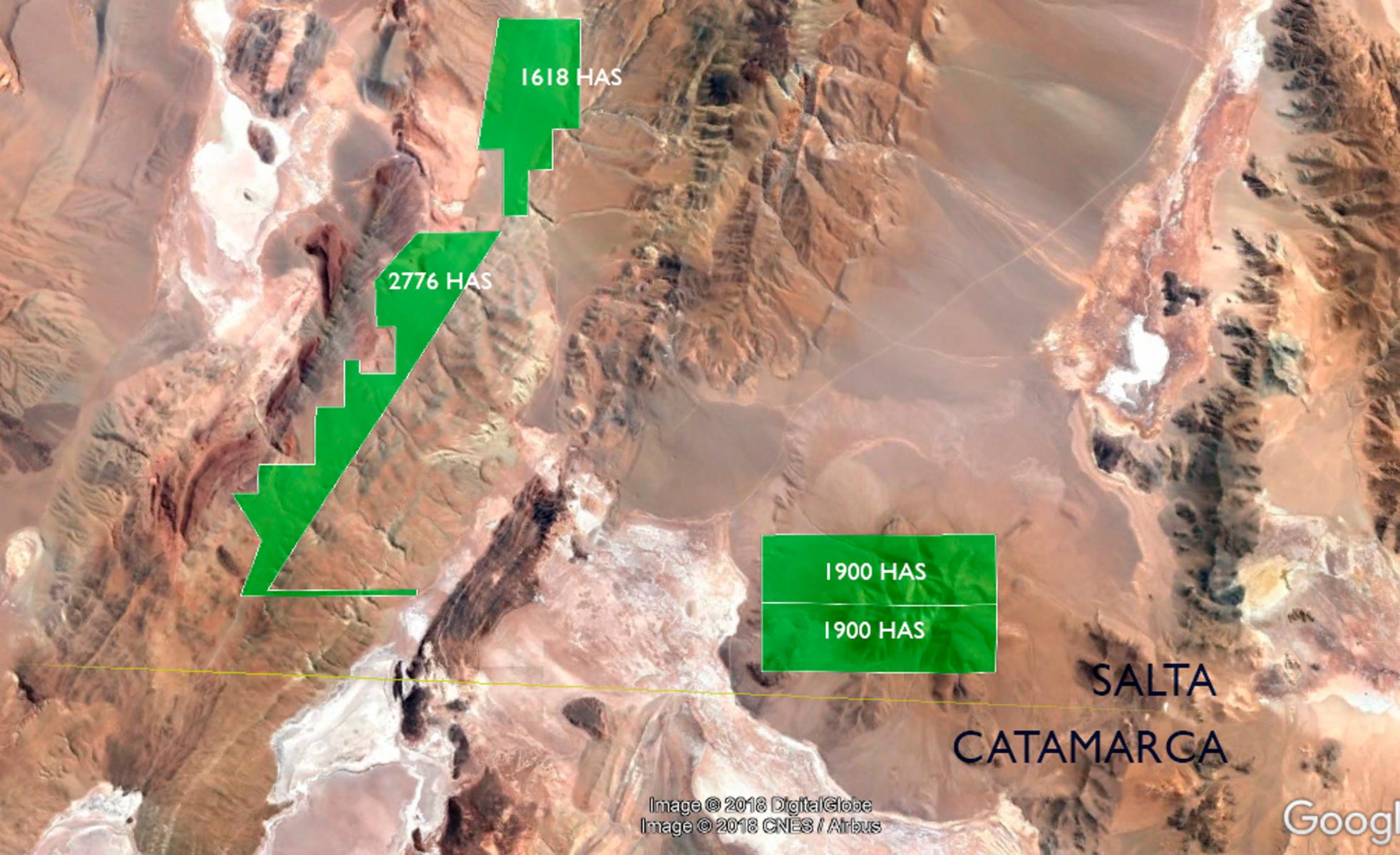 MINA DE LITIO AL NORTE DEL SALAR DEL HOMBRE MUERTO SOBRE LA CUENCA DEL HOBRE MUERTO Y EL SALAR DEL TOLAR CHICO - 2
