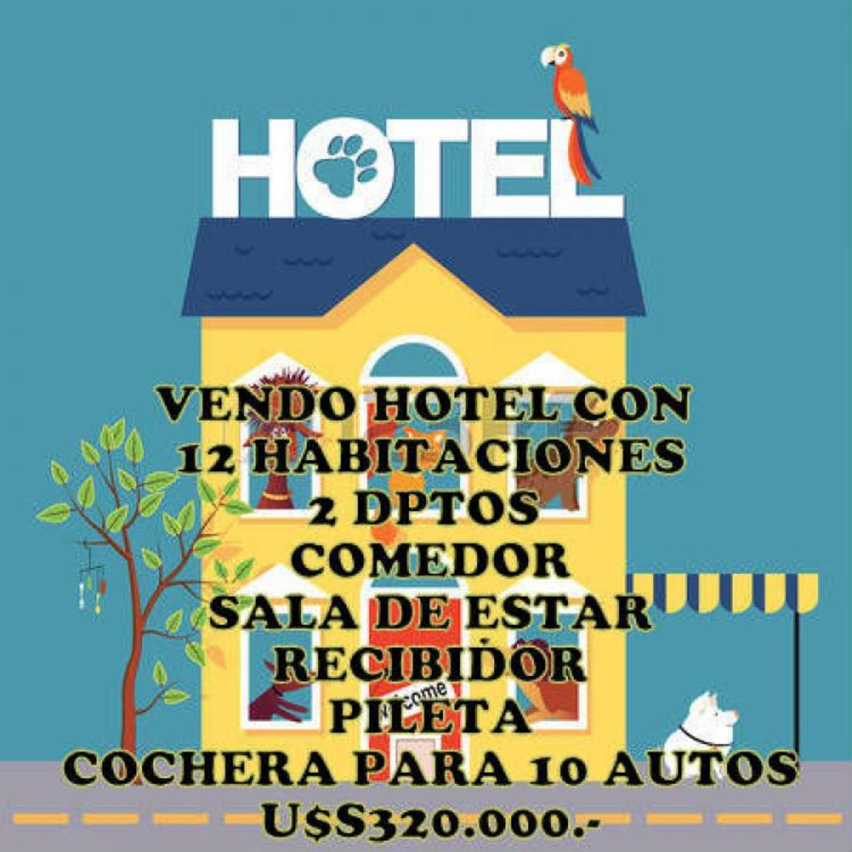 VENTA HOTEL BARRIO MALVINAS VILLA CARLOS PAZ - 1