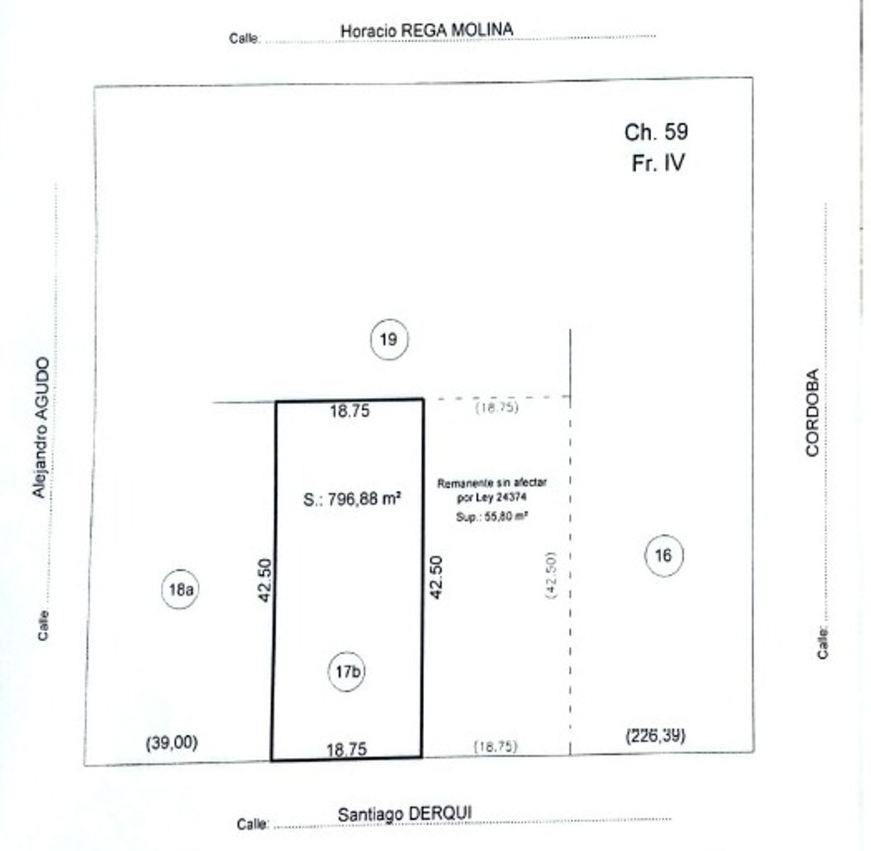 Terreno en venta Brio. Los Muñecos - 6