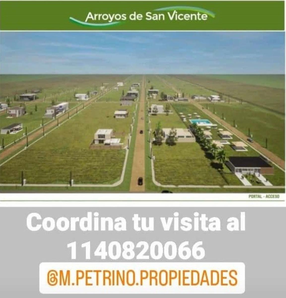 SAN VICENTE - LOTE EN ARROYOS DE SAN VICENTE CON MEJORAS — foto 2