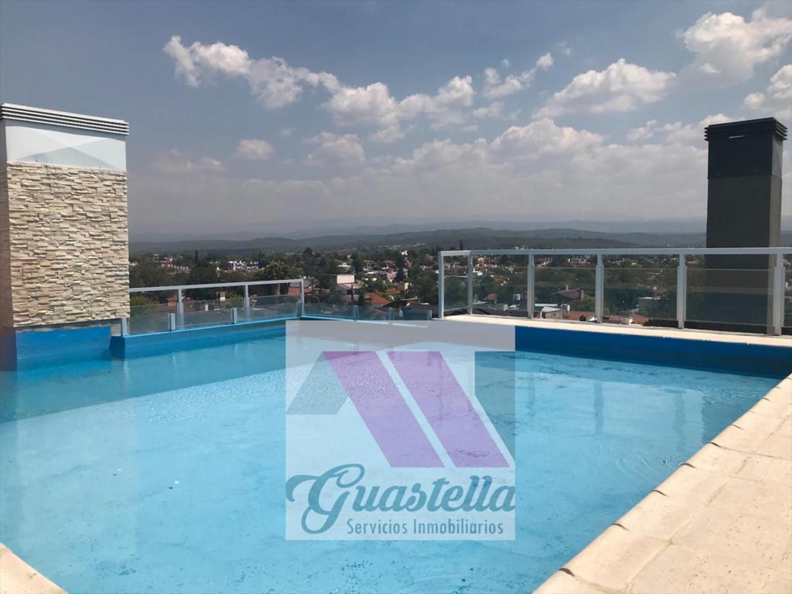 HERMOSO DEPARTAMENTO EN EDIFICIO DE CATEGORIA DOS DORMITORIOS , COCHERA, PILETA CON VISTA PANORAMICA A LAS SIERRAS — foto 3