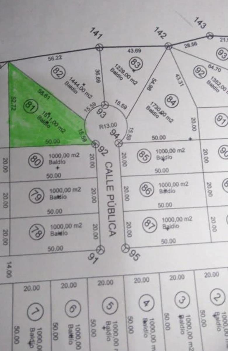 LOTE PLANO CON SERVICIOS PLAYA DE ORO