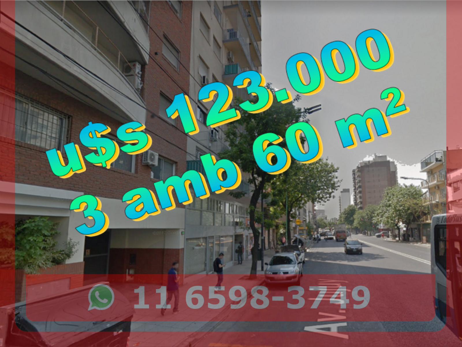 *NUEVO PRECIO* Departamento en Venta en Balvanera 3 ambientes 60 m2 – Jujuy 300 — foto 9