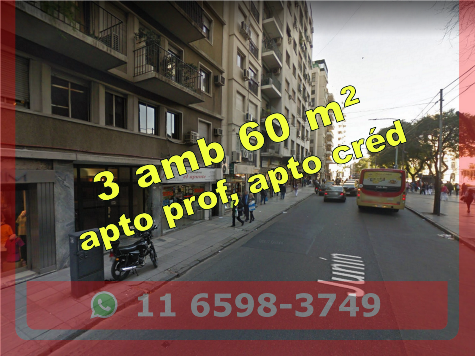 Departamento en Venta en Recoleta 3 ambientes 60 m2 – Junin 900 — foto 12