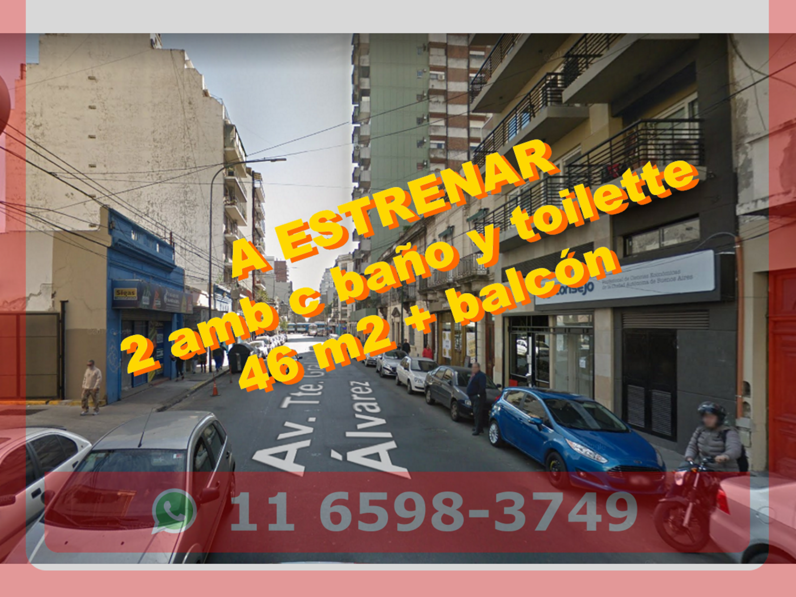 Departamento en Venta A ESTRENAR en Caballito 2 ambientes c baño y toilette 46 m2 c/ balcón – Donato Alvarez 1 — foto 15