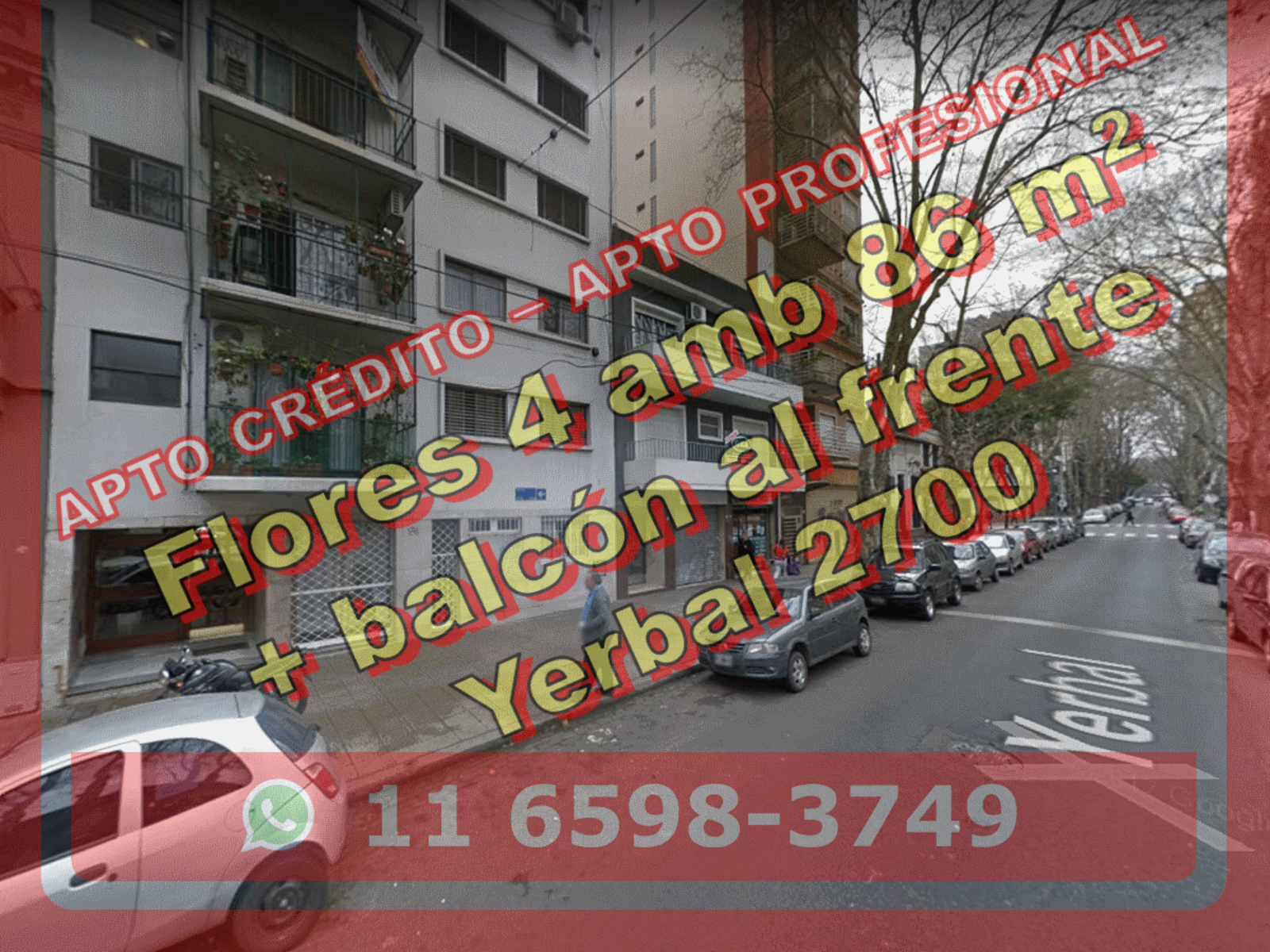 NUEVO PRECIO - Departamento en Venta en Flores 4 ambientes al frente 86 m2 + balcón - Yerbal 2700 — foto 13
